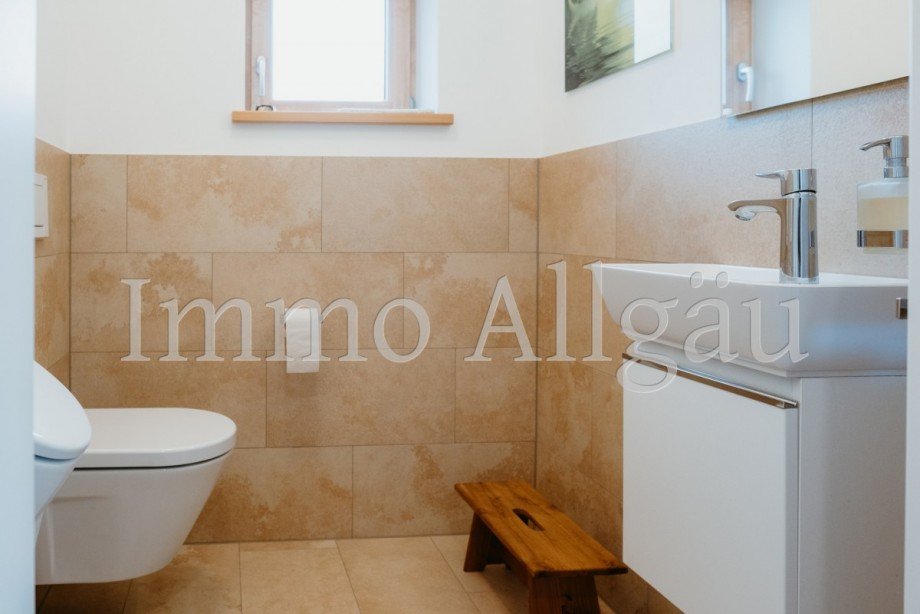 G�ste-WC EG Einfamilienhaus Mauerstetten