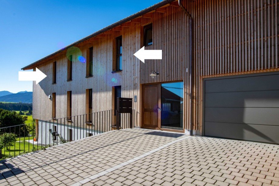 Eingangsbereich Dachgeschosswohnung Oy-Mittelberg / Unterschwarzenberg