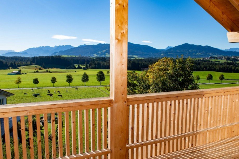 Ausblick Dachgeschosswohnung Oy-Mittelberg / Unterschwarzenberg