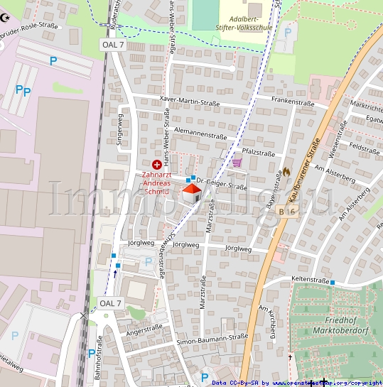 Lageplan Etagenwohnung Marktoberdorf