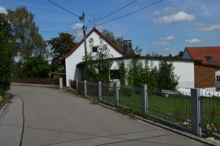 Westansicht Einfamilienhaus Sontheim