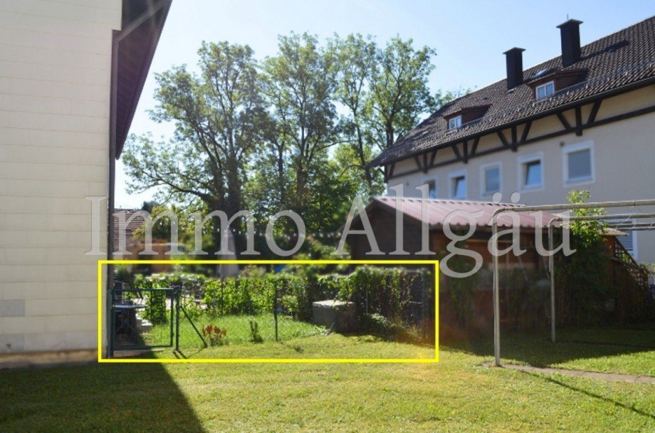 Garten Erdgeschosswohnung Marktoberdorf