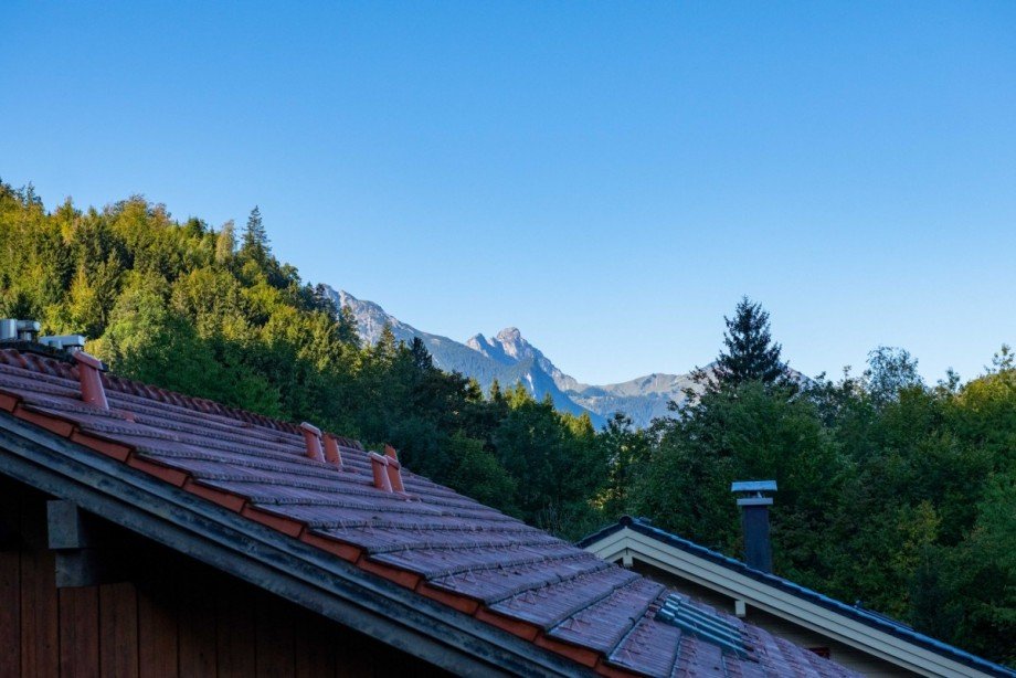 Ausblick Doppelhaush�lfte F�ssen