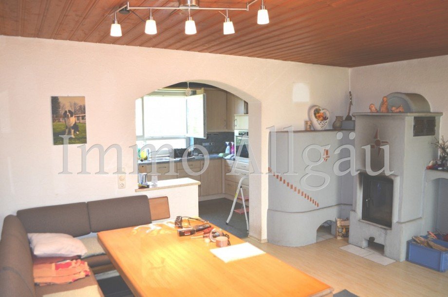 Esszimmer_K�che Einfamilienhaus Mindelheim / Oberauerbach